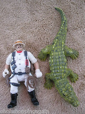   Rescue Mission Jungle Adventure Action Wild Crocodile Figure Raider