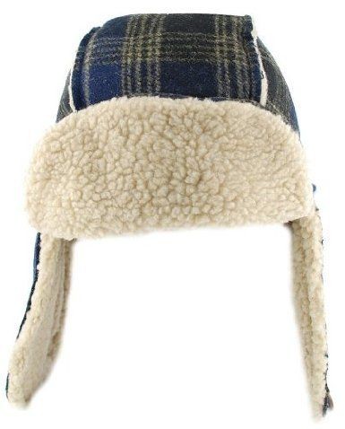 Timberland Plaid Trapper Hat J1530 434 U/S BOX