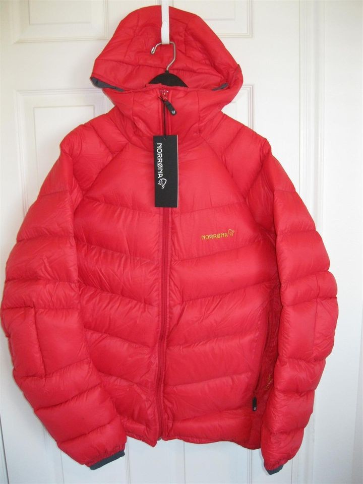   Norrona Lyngen High Loft 750 Fill Down Jacket XL Red See Photos