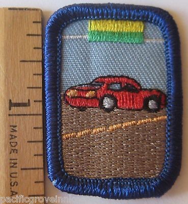   Girl Scout Senior CAR SENSE BADGE IP Interest Project Patch Auto Care