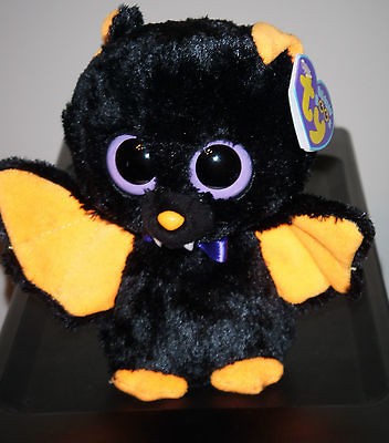 BARON the 6 Halloween Bat Ty 2012 Beanie Baby Boos Boos Babies NEW 