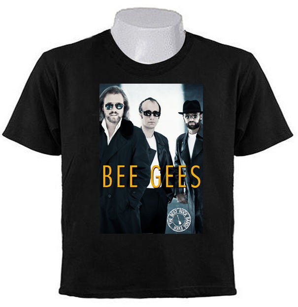   GEES T SHIRTS POP THE BEST ROCK BAND Ever BARRY ROBIN MAURICE GIBB b3