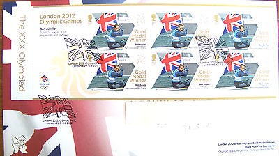 LONDON 2012 BEN INSLIE SAILING FINN MENS HWT DINGHY GOLD MEDAL FIRST 