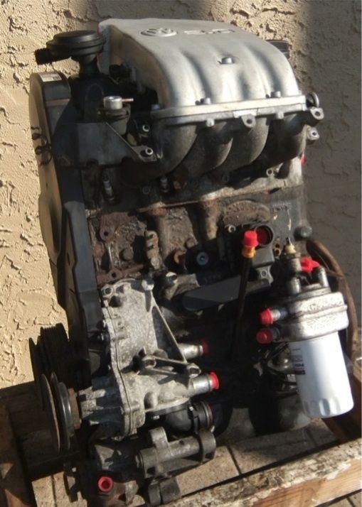 ENGINE MOTOR VW CABRIO GOLF JETTA 96 02 2.0L ABA