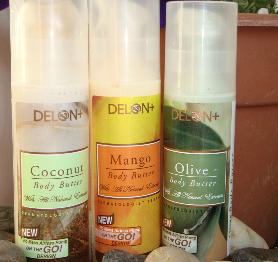 DELON   Body Butter ~ Pumps   Choose One   100% Cruelty Free