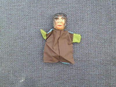 1970s planet of the apes papier mache hand puppett with cloth body