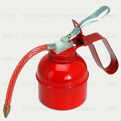 APT TZ8730 Old School Metal Oil Can in Antique Red Finish NEW