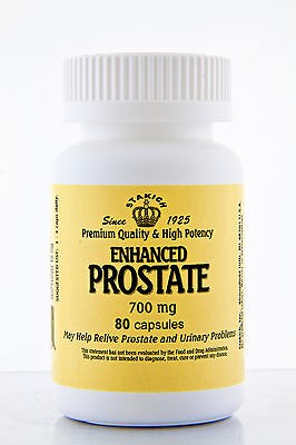 ENHANCED PROSTATE 80 Capsules Helps Remedy Prostatic Hyperplasia Beta 