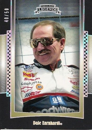 2012 Legends Dale Earnhardt Box Topper 40/50