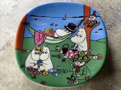 MOOMIN WALL PLATE Happy Together ARABIA