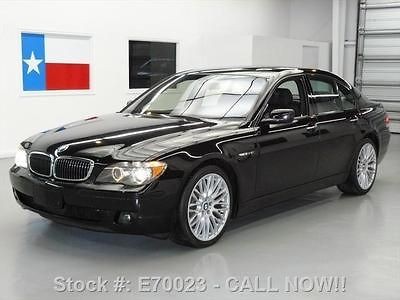 BMW  7 Series WE FINANCE 2006 BMW 760i V12 SPORT LUX SUNROOF NAV 