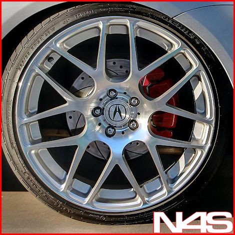 20 ACURA TL AVANT GARDE M310 CONCAVE STAGGERED SILVER WHEELS RIMS 