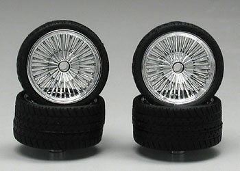 NEW Pegasus Hobbies Chrome 19 DZ s w/Low Profile Tires (4) 1296 NIB