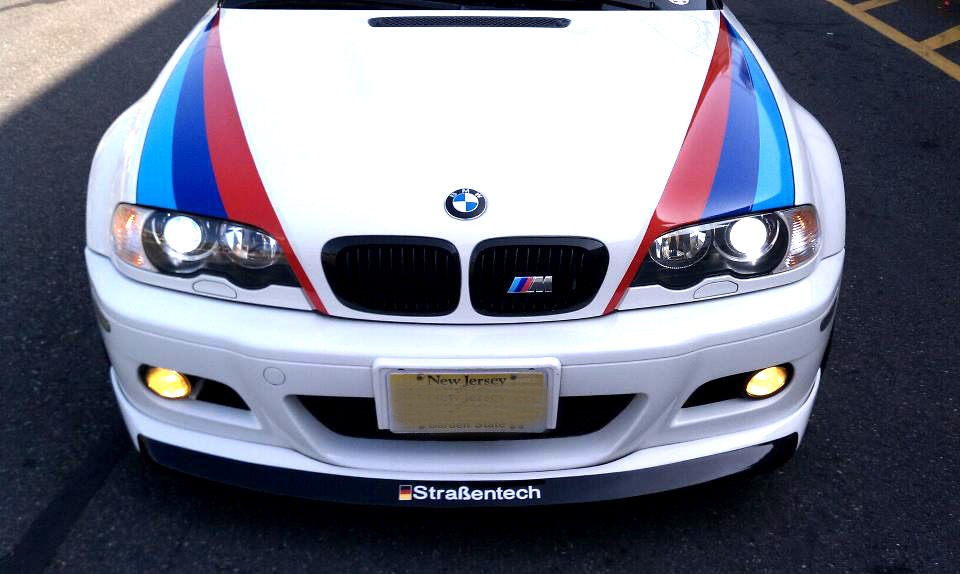 BMW MOTORSPORTS E46 02 03 04 05 06 GTR CSL M3 HOOD TOURING STRIPES m 