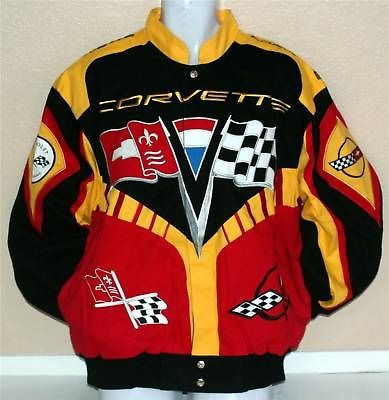 CHEVROLET GM CORVETTE Car Racing Adult Cotton JACKET