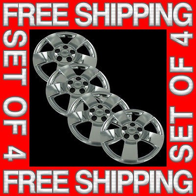 06 07 08 09 10 11 Chevrolet HHR 16 Chrome Hubcaps Hub Caps Set Free 