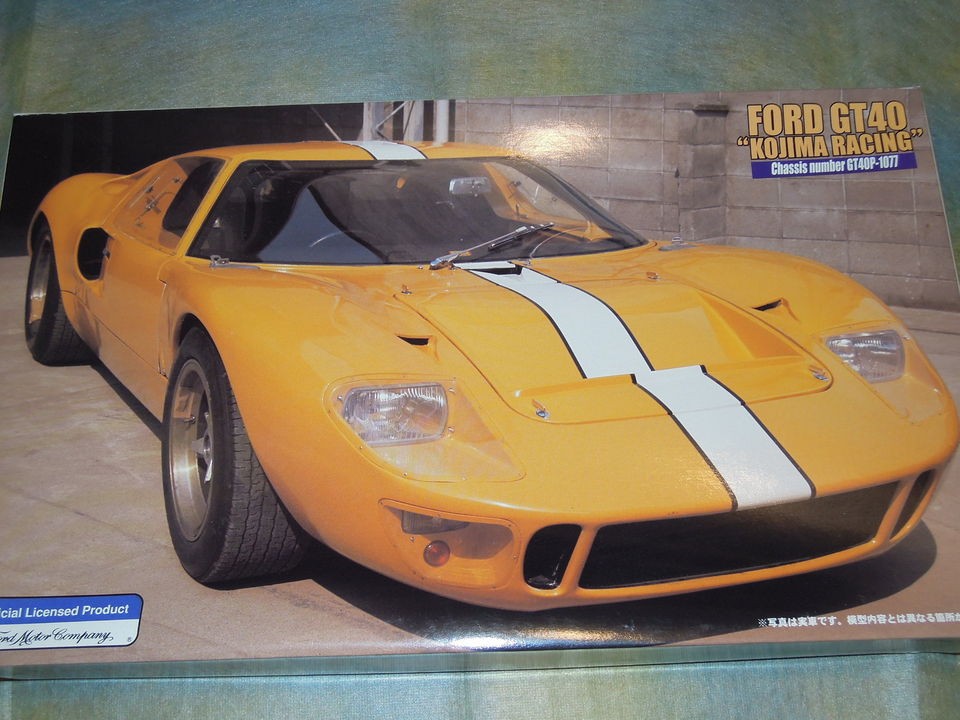 Fujimi 1/24 Ford GT 40 GT40 Kojma racing P/1077 Model Race Car Kit