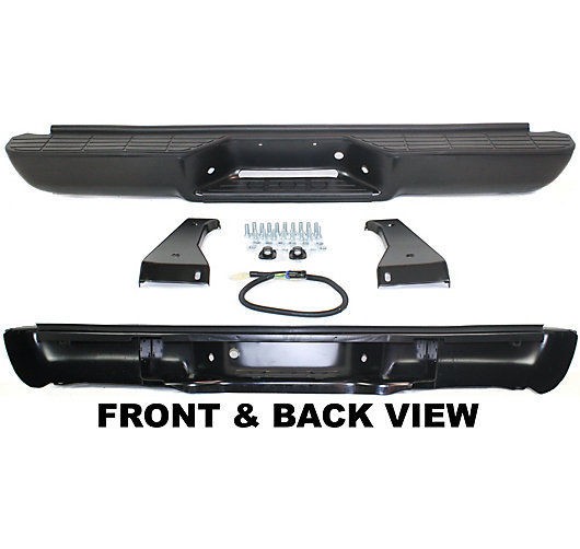   Bumper Rear Primered Full Size Truck GMC K1500 K3500 C1500 99 15025374