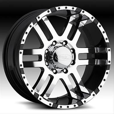 Eagle Alloys 079 Series Super Finish Black Wheel 18x9 6x5.5 BC Set 