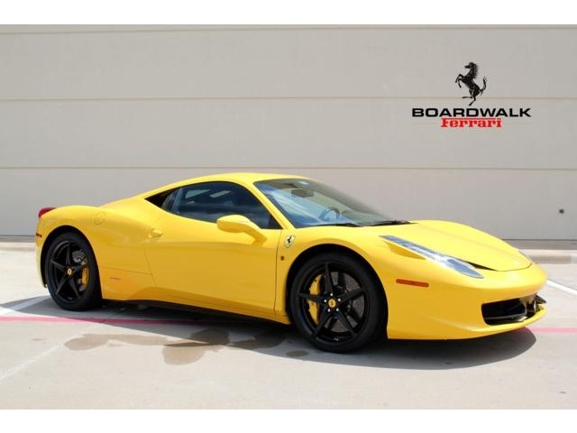 Ferrari  458 2dr Cpe 2011 Ferrari 458 Italia Daytona Style Seats High 