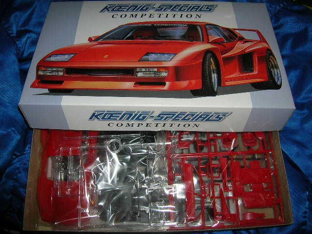 12217 FUJIMI Ferrari Testarossa Koeing Competition Car Model Kit 1/24