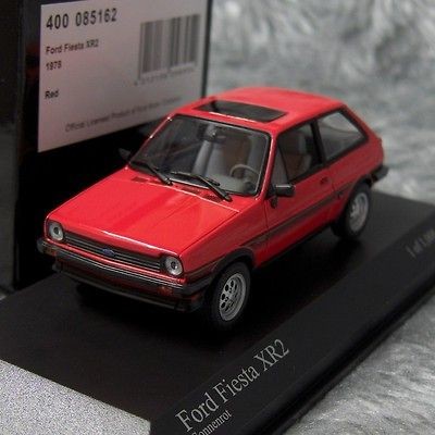 NEW Minichamps 143 1978 Ford Fiesta MkI XR2 Red 400 085162