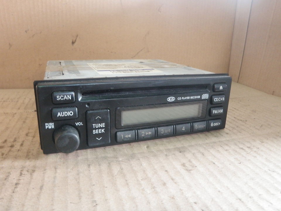 kia spectra cd player