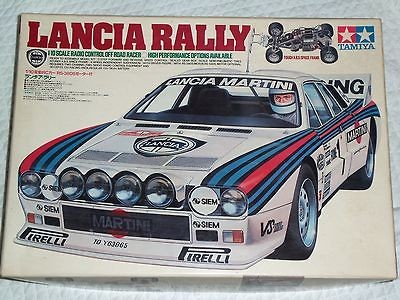 Vintage Tamiya LANCIA RALLY 037 1/10 RC kit = = NIB