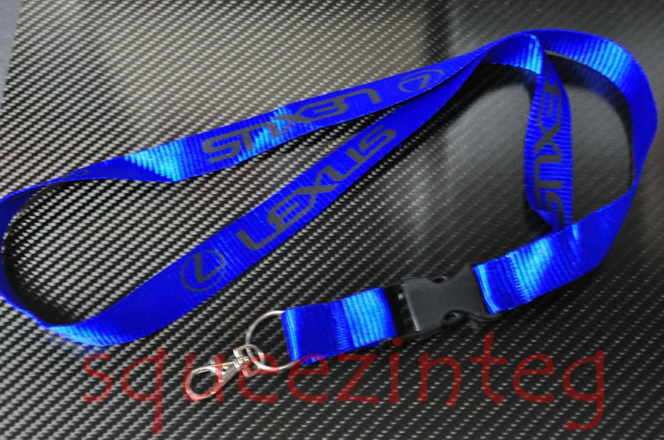 LEXUS LANYARD *BLUE* IS250 IS350 ALTEZZA IS300 GS300 LFA ISF CT GS KEY 