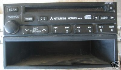 00 01 Mitsubishi Galant Diamante Eclipse Remote Cd Player U053 