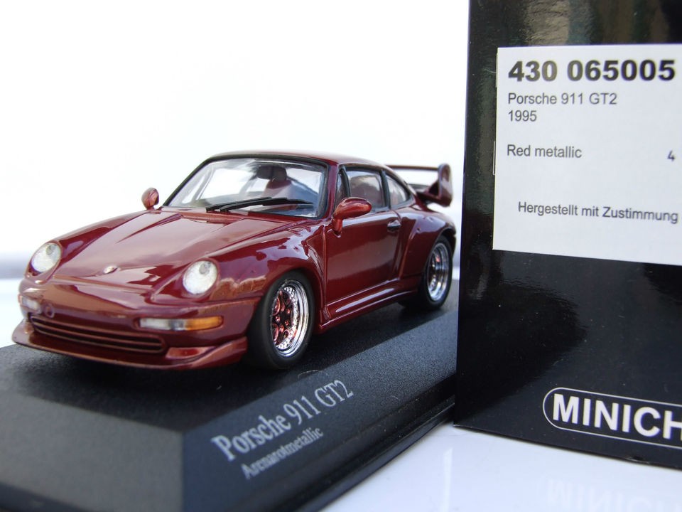 NEW MINICHAMPS 1995 PORSCHE 911 GT2 (993) 143