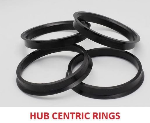 HUB CENTRIC RINGS 67mm FITS TOYOTA MATRIX 2.4L 09+