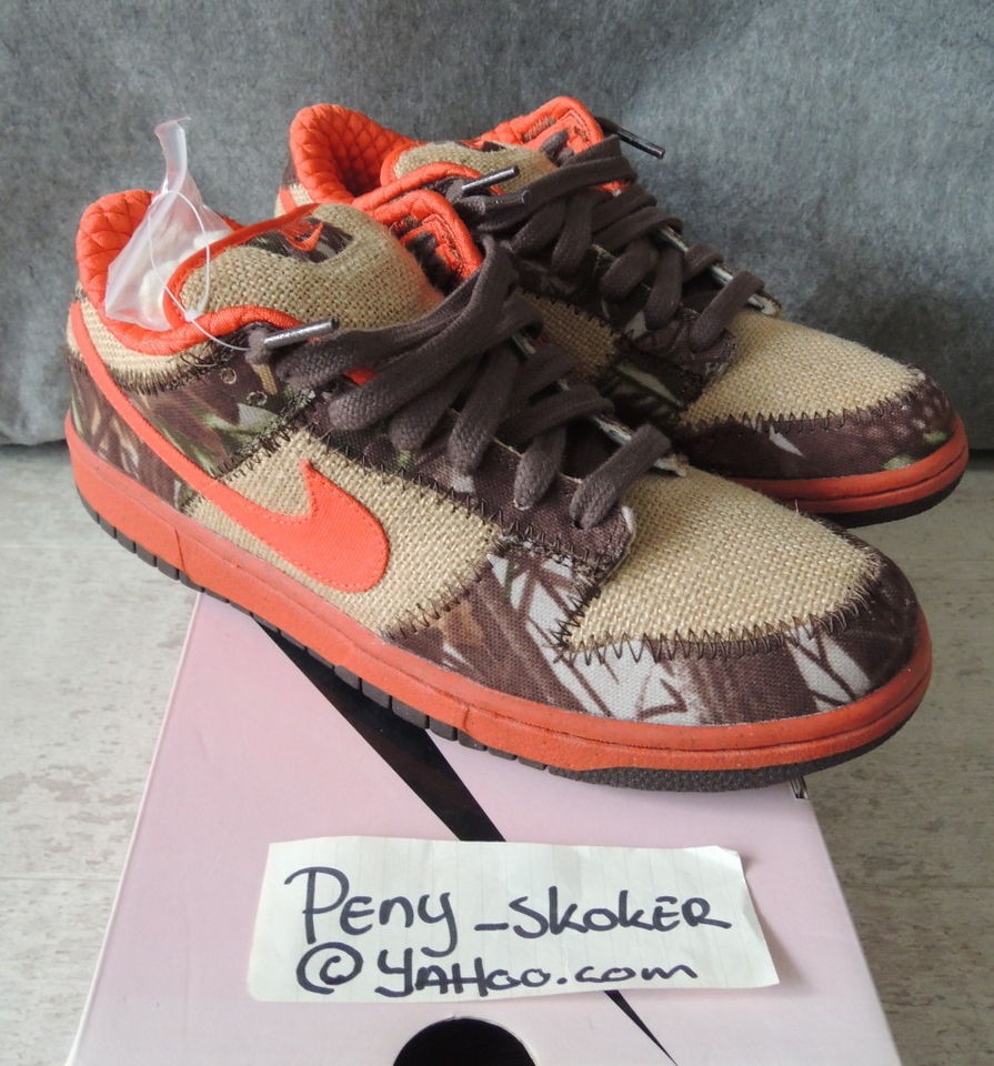 DS Nike Dunk Low SB Hunter 10 supreme pushead levi medicom