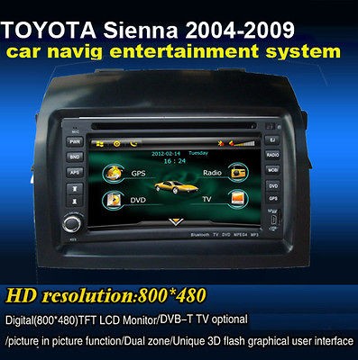 toyota sienna 2004 dvd player