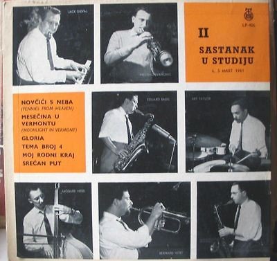 yugo jazz 10 sastanak u studiju II. ART TAYLOR DIEVAL JEANNEAU HESS 