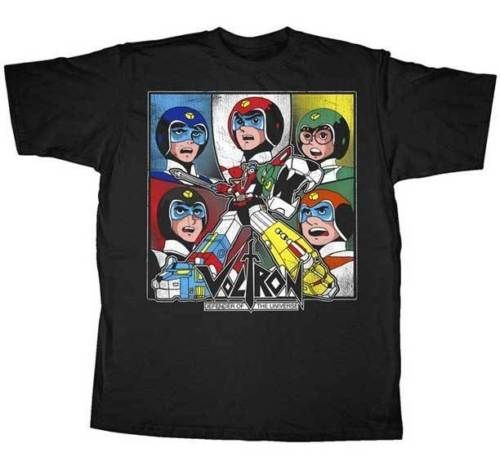 VOLTRON T Shirt Tee NEW Team Voltron (MEN/Adult) black