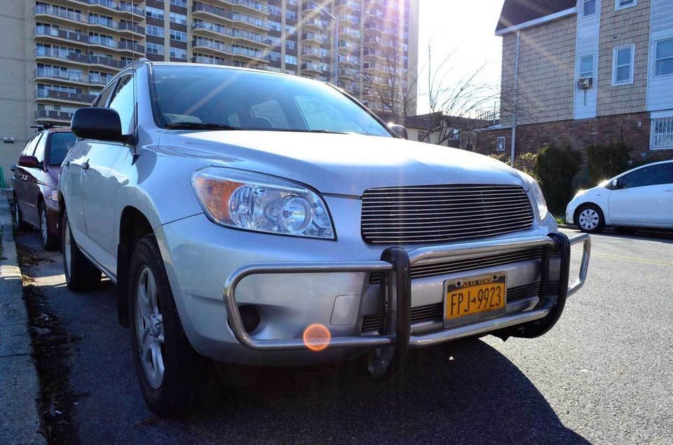 TOYOTA RAV4 FRONT RUNNER BUMPER GUARD DOUBLE PIPE BUMPER BAR BULL BAR 