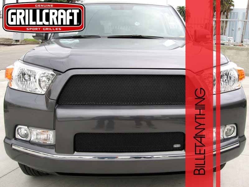 TOYOTA 4RUNNER UPPER & LOWER MESH GRILLE GRILL KIT IN ALL BLACK