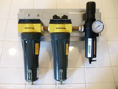 KAESER Air Compressor inline Air filter set & regulator *LOWERED 