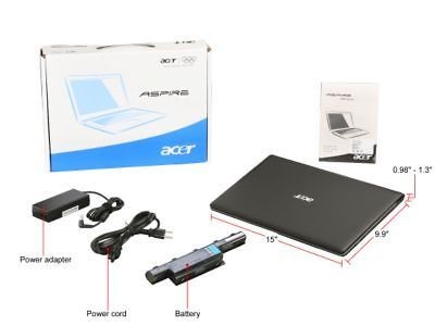 NEW IN BOX ACER ASPIRE AS5750G LAPTOP i5 8GB / WEBCAM