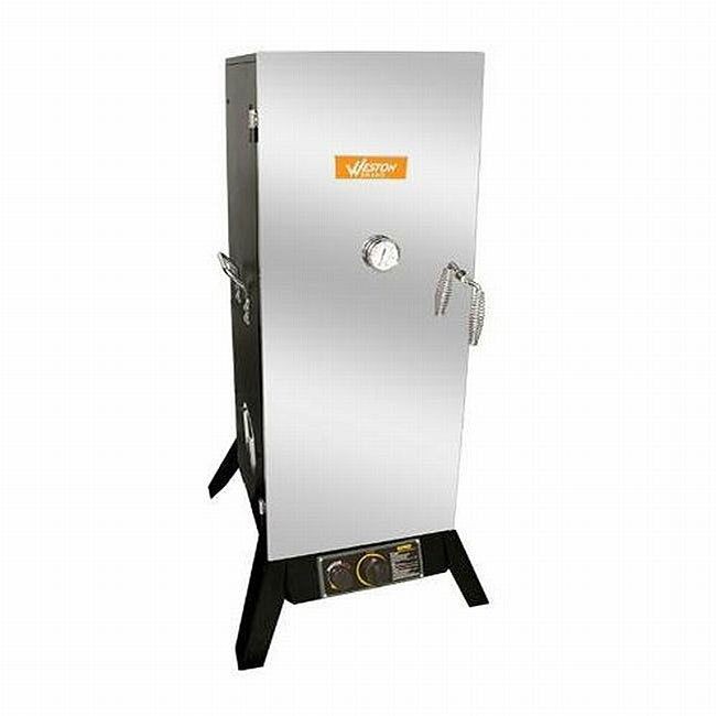 Weston 36 inch Vertical Stainless Steel Gas Smoker   Weston 36 inch 