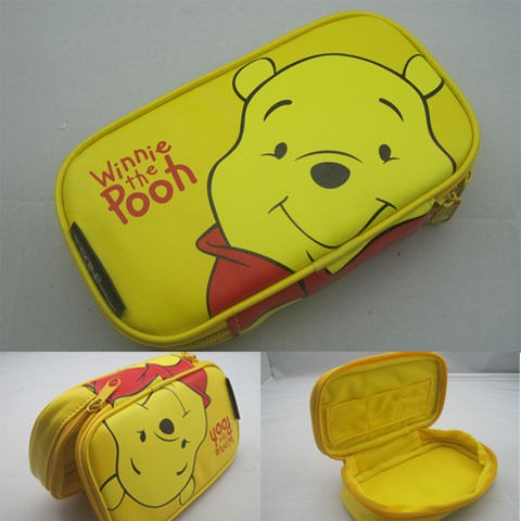 Winnie Pooh 2 Game Pouch Case Bag For Nintendo Dsi DS Lite 3DS NDSi