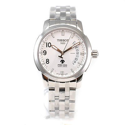 Tissot PRS 200 Mens AutoQuartz Stainless Steel Sport Watch #T014.421 