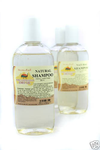 Natural Normal Hair Shampoo with Emu Oil 250 ml