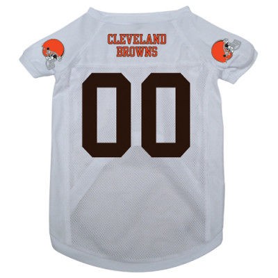CLEVELAND BROWNS PET DOG FOOTBALL JERSEY v ALL SIZES