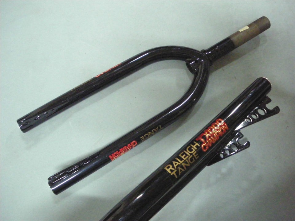 Raleigh Bicycle Burner Fork Tange TX 1200 Champion Black Old School 