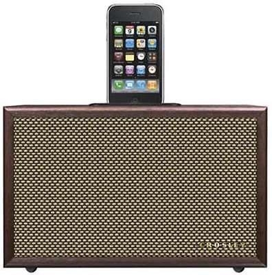 Crosley iDeco Universal iPod/iPhone Dock Wood Speaker System w/ Remote 