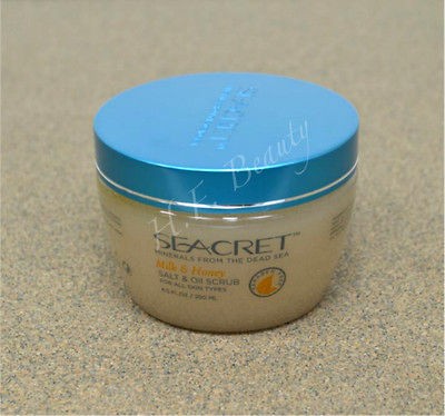 Seacret Dead Sea Salt Oil Scrub Milk & Honey