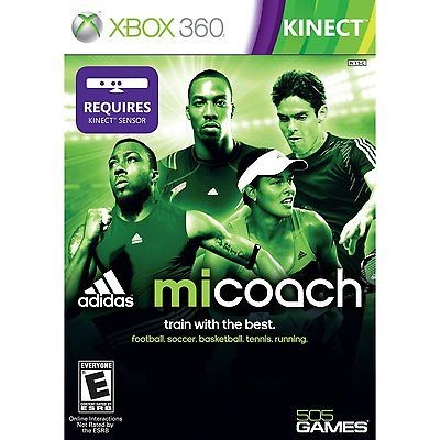   ADIDAS XBOX 360 MICOACH MI COACH FOOTBALL, SOCCER, BASKETBALL, RUNNING