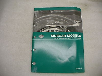 Harley 07 10 Side Car Models Parts Catalog,#99604 10.